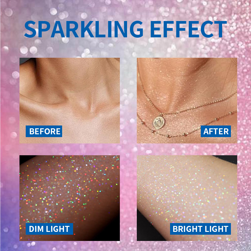 Wholesale Glitter Hair Spray Shimmer Powder for Parties Cosplay & Festival Safe & Non-Toxic (10 Colors)(pic6)