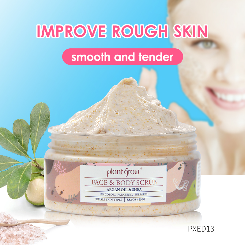 Plant Grow Face&Body Scurb for skin care women and men(pic1)