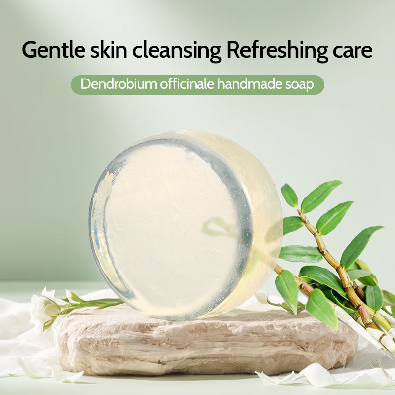 Plant Grow Dendrobium Officinale Handmade Soap for refreshing care(pic1) Plant Grow Dendrobium Officinale Handmade Soap for refreshing care(pic1)