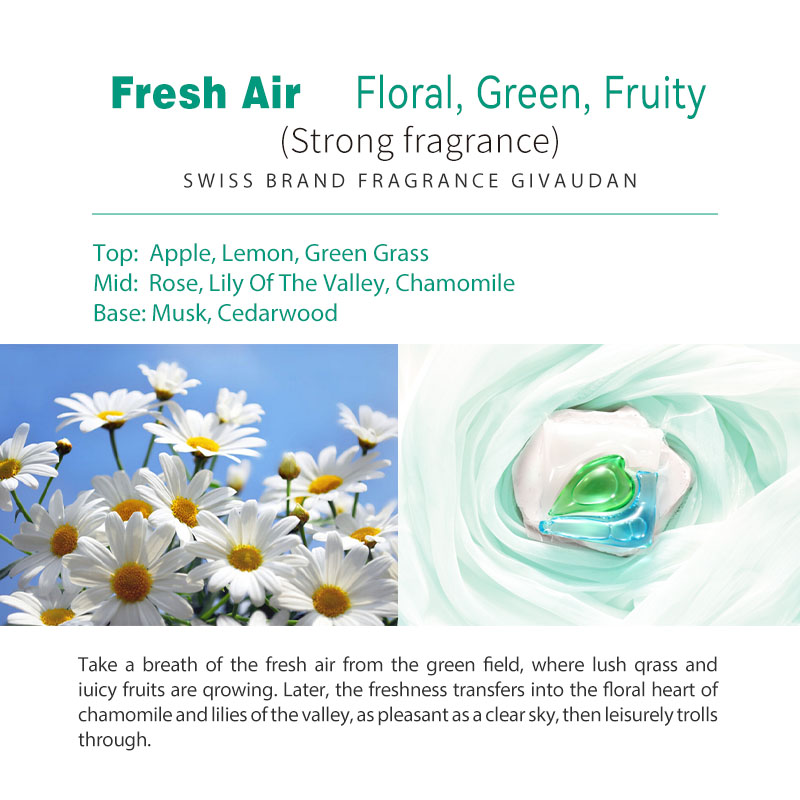 Best Quality Disposable 3-in-1 and 5-in-1 YellowLaundry Pods Softening Gel Detergent for ClothesLoW MOQ Acceptable(pic5)