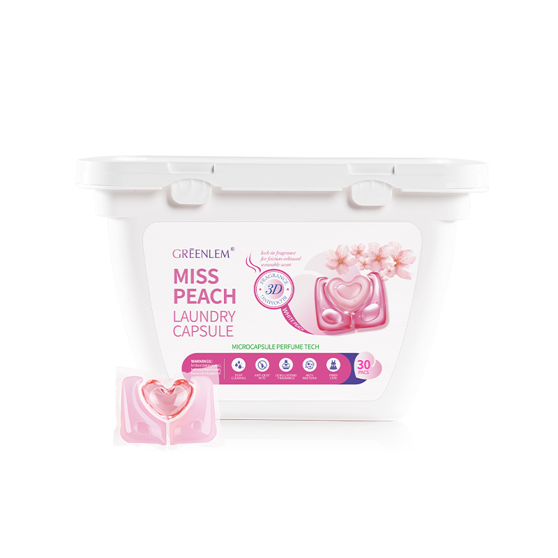 3-in-1 Peach Laundry Pods | Bu