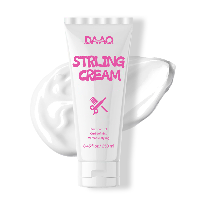 Wholesale 3 in 1 Herbal Styling Cream for Curly Wavy Hair Smooth Curl Defining and Frizz Control Moisturizing Benefits(pic1)