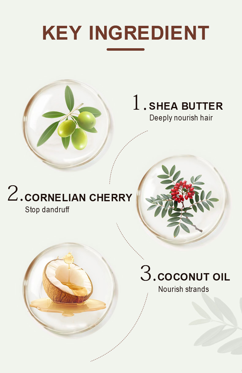 GreenLem Hair Care Product Set with Nourishing Feature Cream Form Straightener for Curly Hair(pic3)