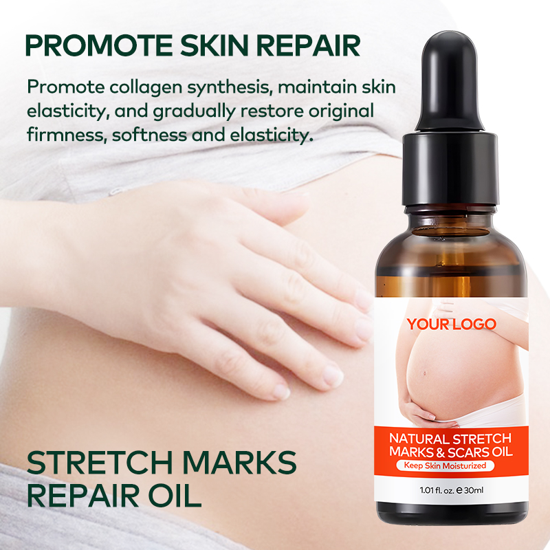 Wholesale Organic Postpartum Belly Texture Repair Skin Lubrication and Moisturizing Scar Healing Essential Oil(pic2)