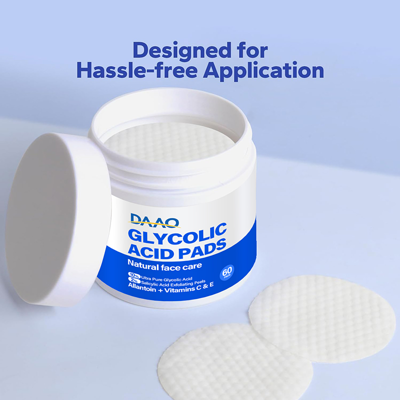 Private Label Salicylic Acid & Vitamin C Resurfacing Pads Exfoliating Peel Moisturizing Pads for Face Radiant Skin Renewal(pic3)