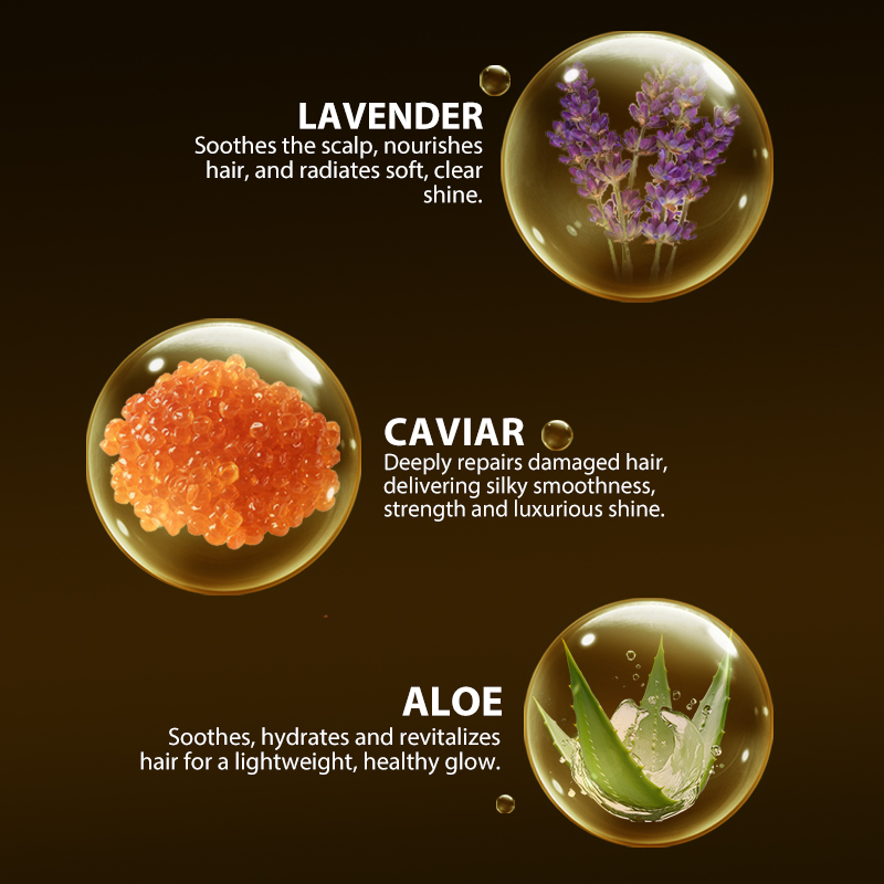 GreenLem Golden Caviar Hair Care Salon Scalp Hydrating Hair Mask Coconut Collagen Oil Nourishing and Hair-Repairing Cream(pic4)