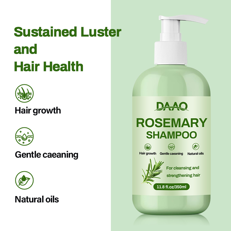 Tea Tree Oil and Biotin Repair Brittle Hair, Scalp Cleanse, Soothes Itchy Scalp, Rosemary Hair Growth Shampoo (350ml)(pic5)