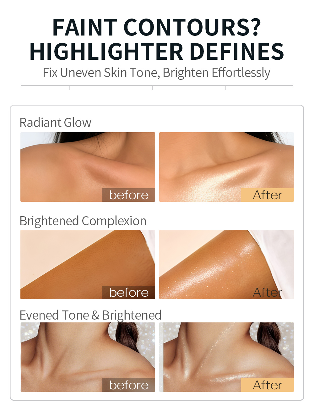 Greenlem BODY HIGHLIGHTER OIL FULL BODY BRIGHTEN SPARKLING 01(pic1)