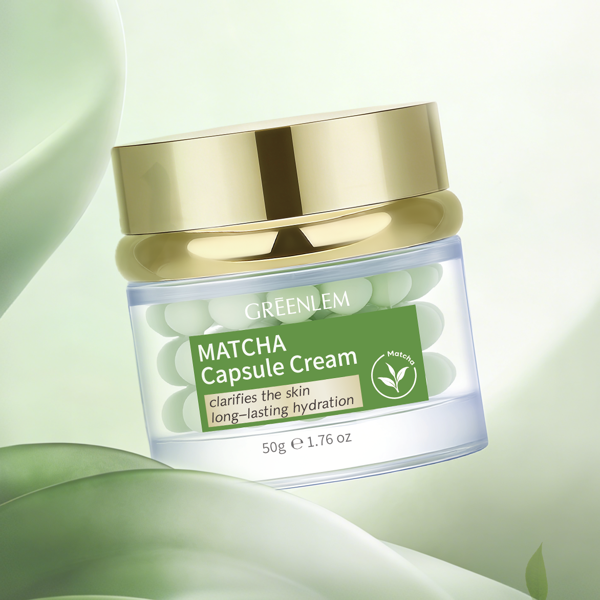 Matcha Capsule Cream: A Touch of Greenery, Revitalizing Skin for a Fresh Start(pic1) Matcha Capsule Cream: A Touch of Greenery, Revitalizing Skin for a Fresh Start(pic1)