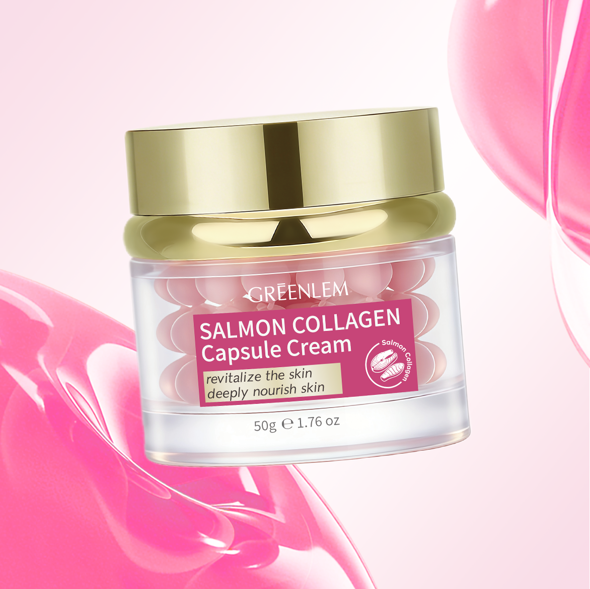 Unlock the Code to Skin Rejuvenation: Salmon Collagen Capsule Cream Makes a Stunning Debut(pic1) Unlock the Code to Skin Rejuvenation: Salmon Collagen Capsule Cream Makes a Stunning Debut(pic1)