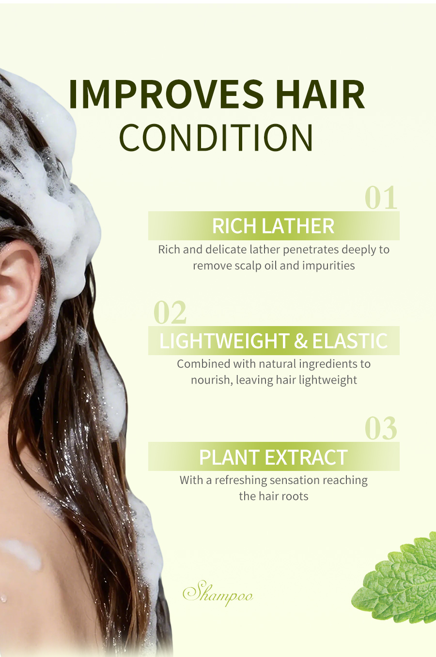 Icesea Rosemary Mint Shampoo - Dandruff Control and Oil Control(pic3)