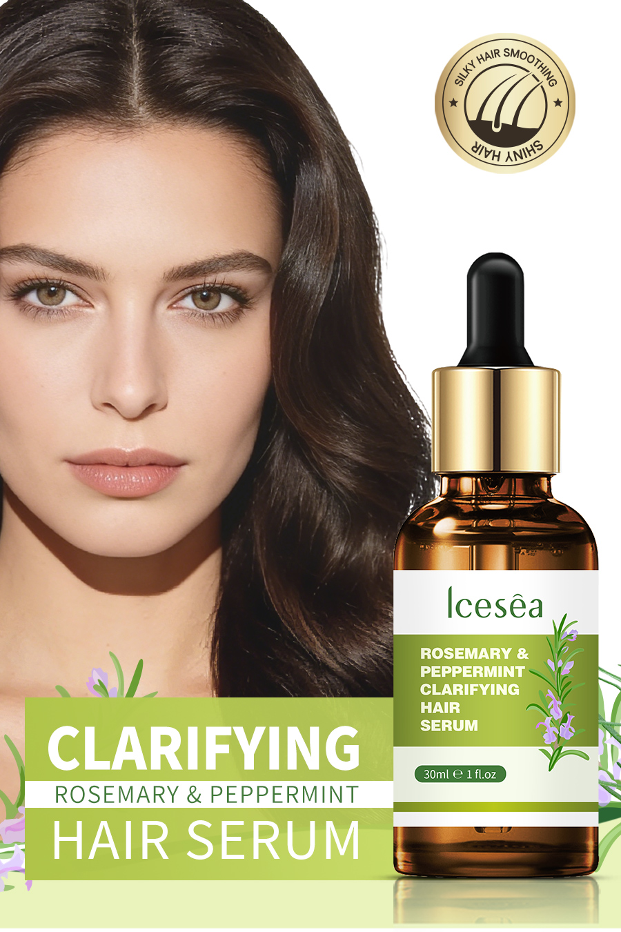 IceSea Rosemary Mint Hair Essence Repair Damaged Hair Quality(pic1)