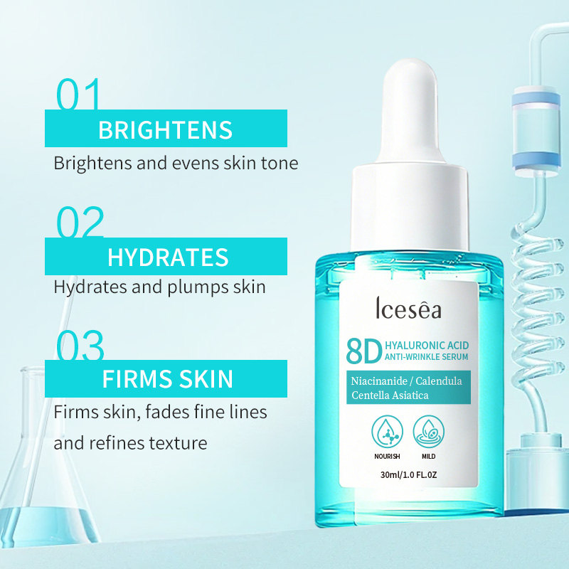 OEM Collagen Hyaluronic Acid Face Serum Firming Moisturizer Rejuvenating for Dry Mature Skin Elasticity Boost(pic4)