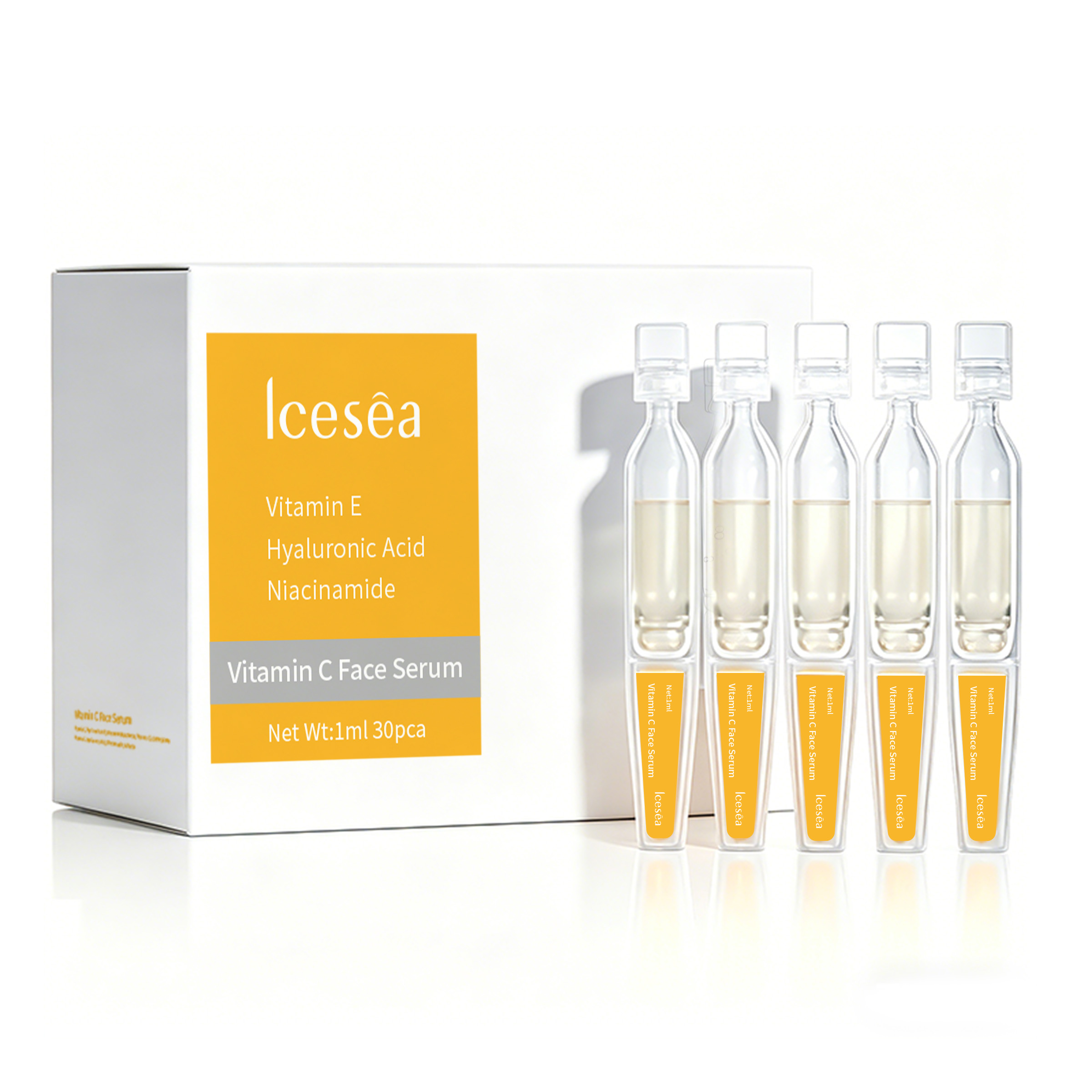 Vitamin C & Hyaluronic Acid Face Serum with Glycerin Liquid Formula for Firming Skin(pic1)