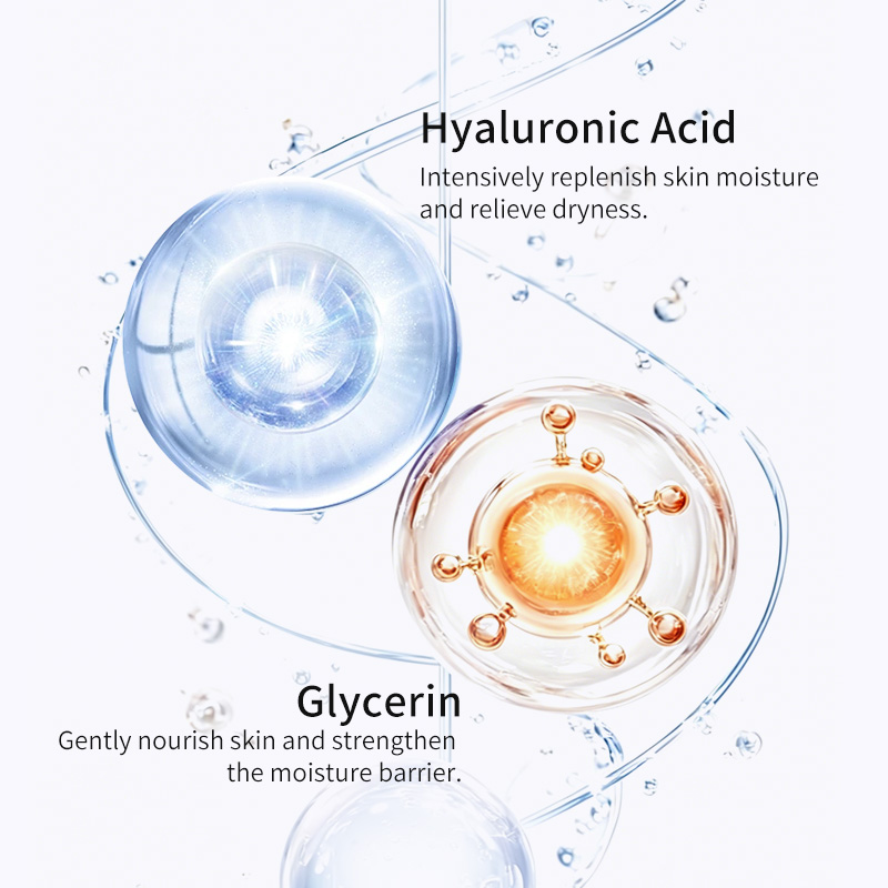 OEM Private Label Hyaluronic Acid Serum Ampoule - Deep Hydration Barrier Repair Moisturizing Skin Care Essence(pic4)