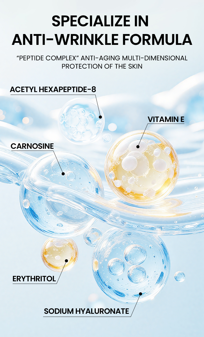 Icesea Peptide Complex Serum: Anti-wrinkle, Firming, and Reduces Fine Lines.(pic4)