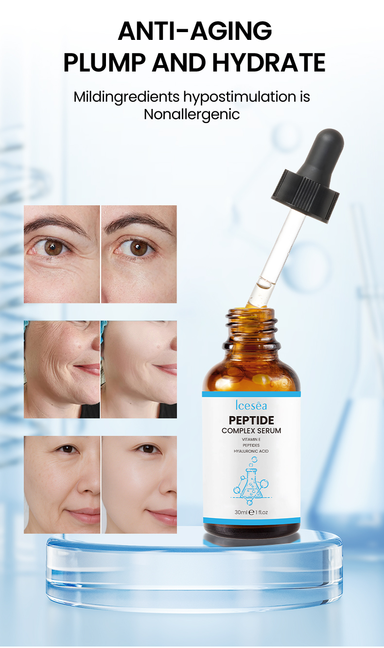 Icesea Peptide Complex Serum: Anti-wrinkle, Firming, and Reduces Fine Lines.(pic6)