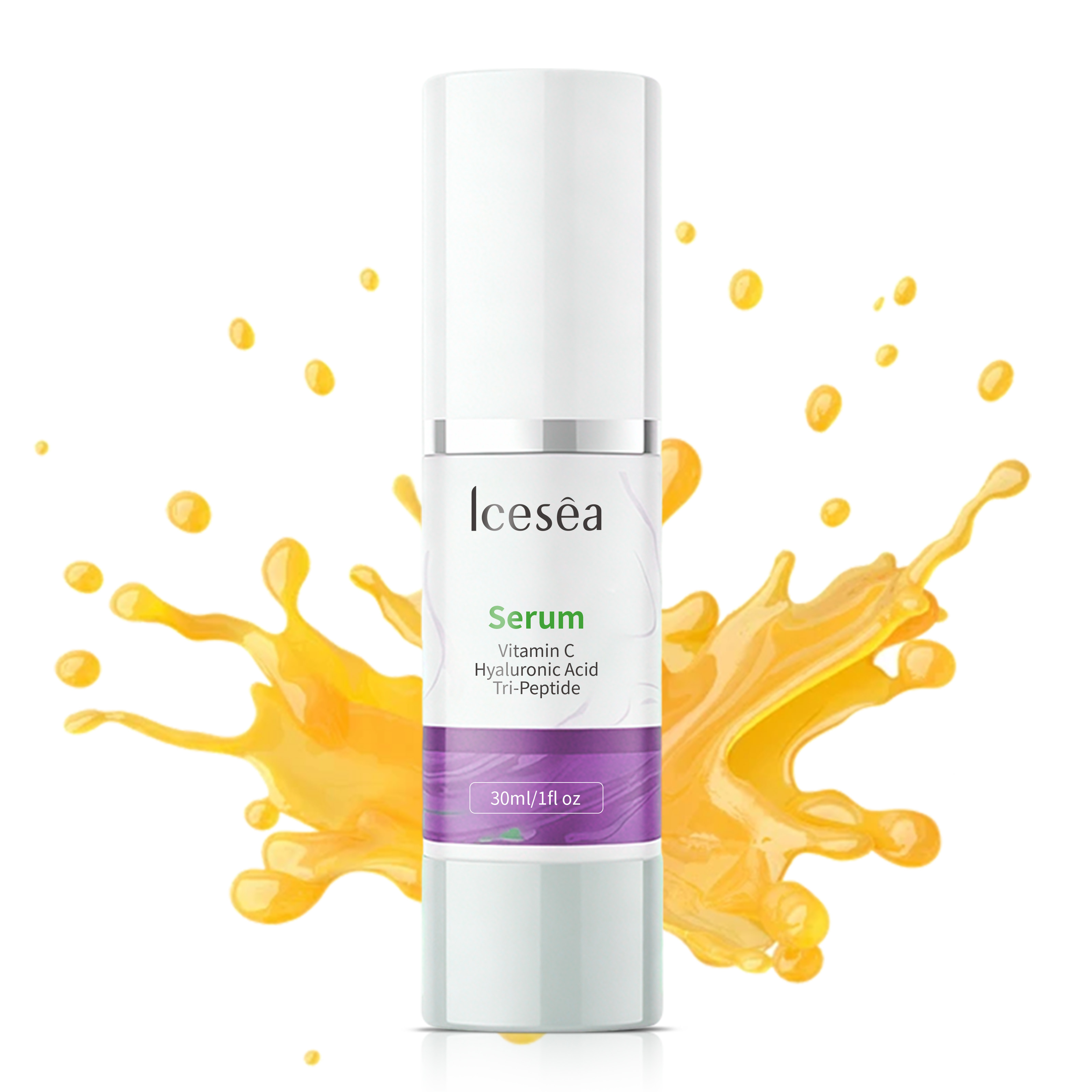 OEM Vitamin C Hyaluronic Acid Face Serum Brightening Hydrating for All Skin Types Daily Skin Care(pic1)