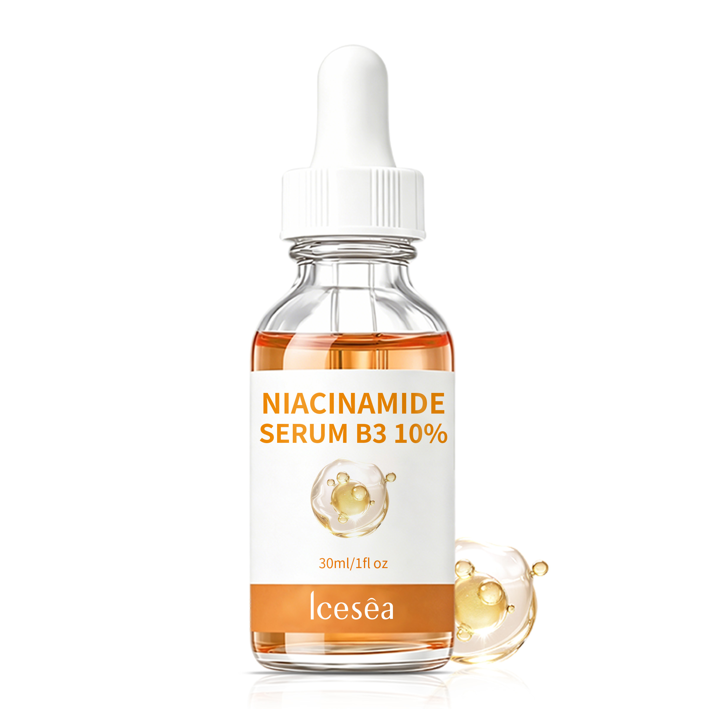 ICESEA 10% Niacinamide B3 Facial Serum | Brightening & Firming Essence with Vitamin C & Snail Collagen for Even, Glowing Skin(pic5)