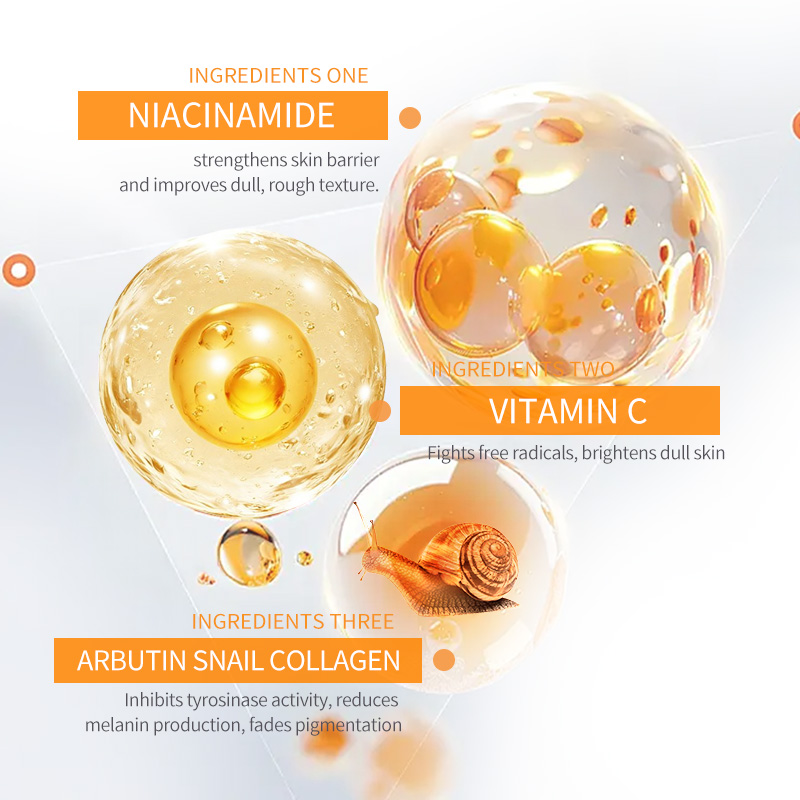 ICESEA 10% Niacinamide B3 Facial Serum | Brightening & Firming Essence with Vitamin C & Snail Collagen for Even, Glowing Skin(pic4)