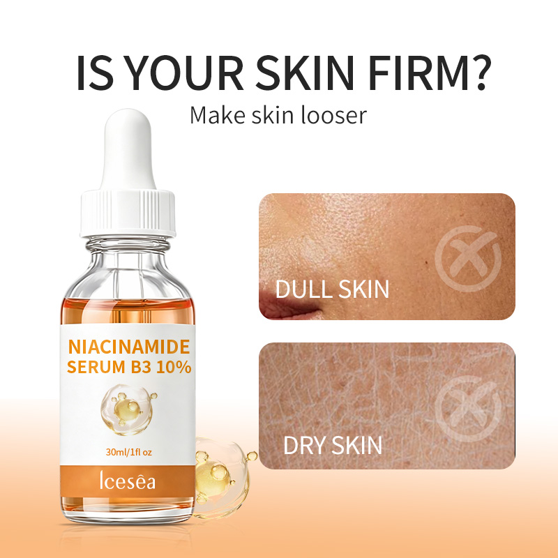 ICESEA 10% Niacinamide B3 Facial Serum | Brightening & Firming Essence with Vitamin C & Snail Collagen for Even, Glowing Skin(pic2)