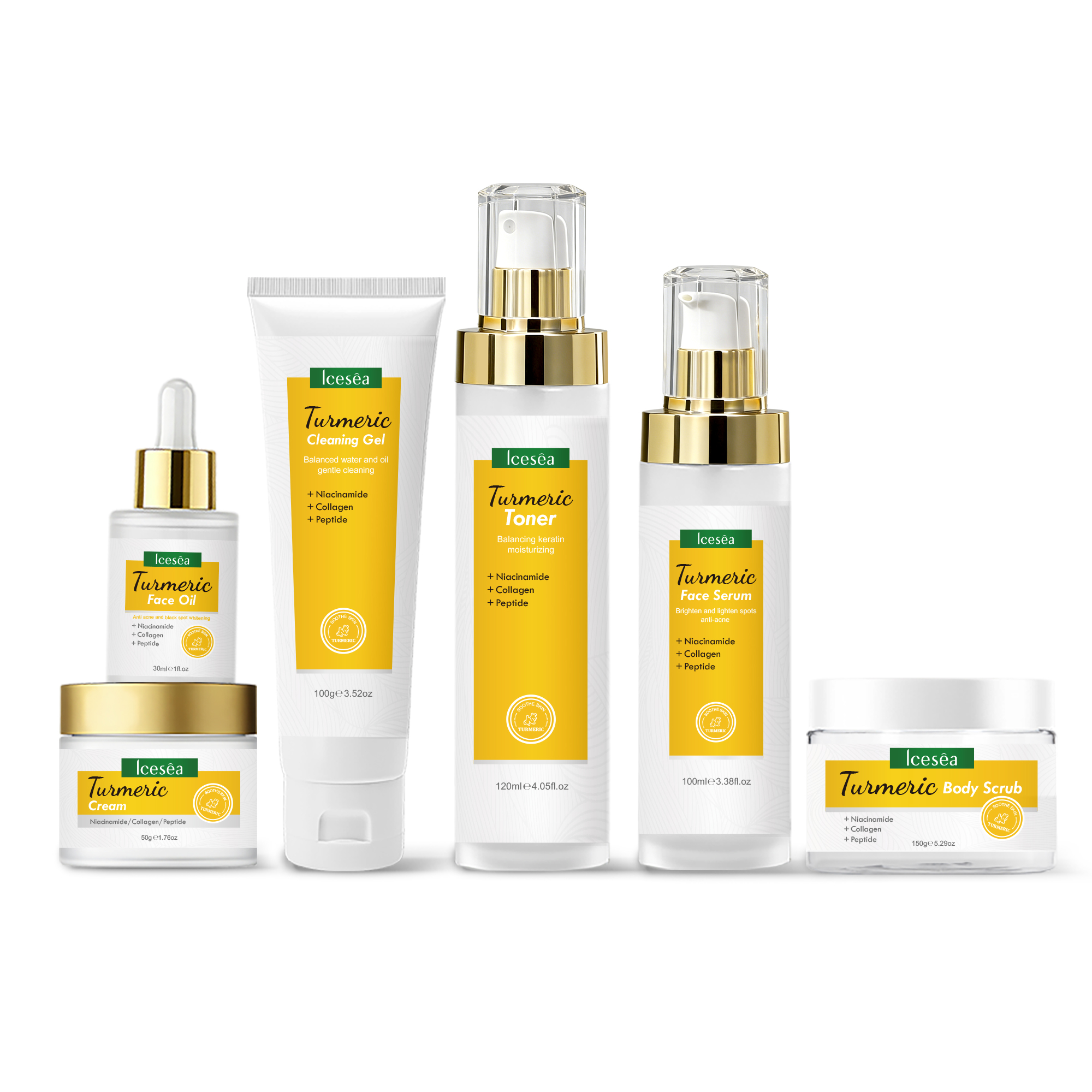 Private Label Turmeric Skincar