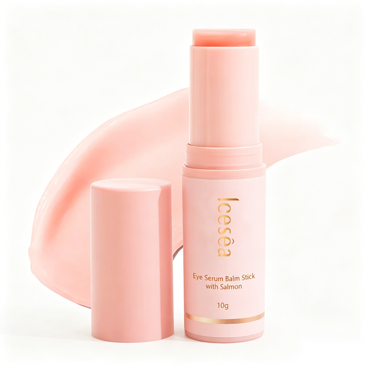 OEM Salmon DNA PDRN Eye Cream Stick Firming Elasticity Hydrating Dark Circles Puffiness Private Label Wholesale(pic5)